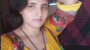 Pretty Asian woman exposing her private part.