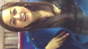 Indian woman displaying her private part in a restaurant