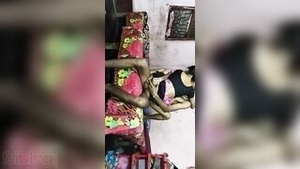 Housewife with a sexy Indian look try different sexual positions and angles in a homemade video.
