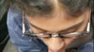 Pretty woman with natural breasts sucks and fuck one big cock in her pussy and ass with her lover.