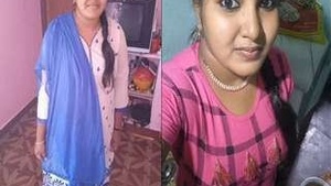 College girl gets seductive with her boyfriend behind the curtains