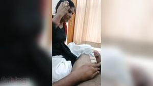 Marital sex in India - Housewife serves her husband and Moor