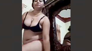 Beautiful Nepali woman shows her charms.