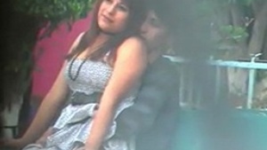 Scandalous hot sex with an Indian girlfriend in college playground