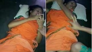 Beautiful Indian woman gets passionate love affair with a college boy