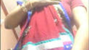 An aunt from an Indian background shares photos of her nude body.