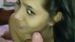 Beautiful Indian school teacher breast job and facial