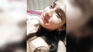 A man of experience pulls a large cock to fuck a wet pussy in a young Indian woman.