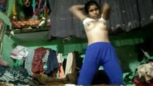 Pretty Indian girl has sex with her lover in a number of scenes.