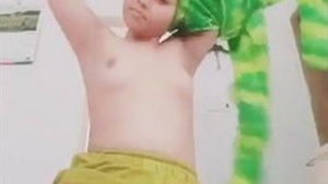 A hot girl from a village having high sex drive