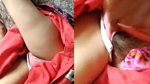 Reeta gives a blow job to her husband like an expert.