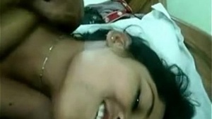 Amateur girl and boy pleasure each other at home and show their love making skills.