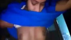 Big breasted college girl moaning while masturbating and sending MMS to her lover.