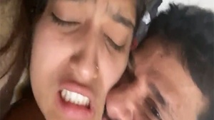 A hot woman volunteering her partner to have rough sex with her