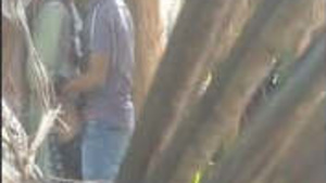 Outdoor sex adventure with Indian teen