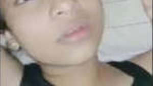 Beautiful Indian girl sucks and fucked with sweet moans