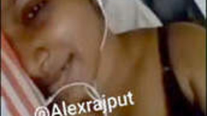 Showing part of a Tamil girl in a video call