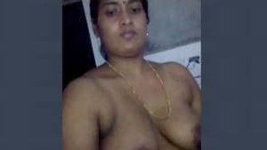 Beautiful bhabi in bathroom, showing some skin.