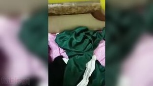 Young Punjabi girl's hairy pussy sex in a MMS scandal