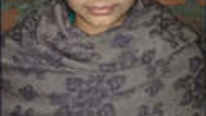 A university student from India having sex outside