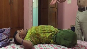 Young adult Indian couple’s kinky time with a professor