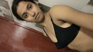 Young Indian girls strip and shower together