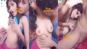 Newlywed Indian couple’s intimate moment accidentally broadcast on live television.