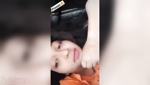 Tiny cam shots of big-boobed Bengali angel.