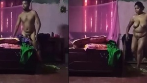 Big breasted Bangladeshi housewife involved in scandalous local video with Devar
