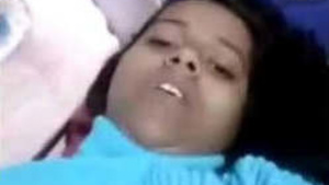 Finger play with a pretty till girl