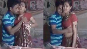 Young Indian homemaker enjoys sex with her husband