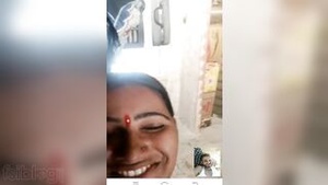 Seeing a naked self-portrait of a hot Indian girl during a webcam session.