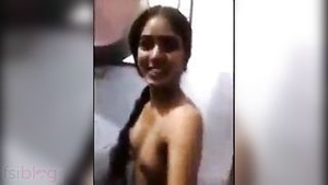 Punjabi housewife strips and exposes herself for her husband’s pleasure