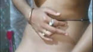 Fingered to orgasm a sexy hot girl