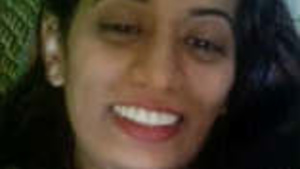 Beautiful girlfriend from the East exposing her charms via video call