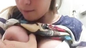 Beautiful adult teen flaunts her melons and twat to her boyfriend
