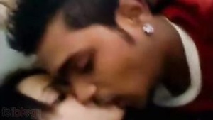 Video of Pakistani girl from Karachi sucking big boobs and kissing
