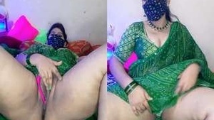 Beautiful bhabi displays her big melons and nudity on cam show