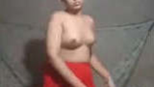 A beautiful blonde girl pleasures herself.