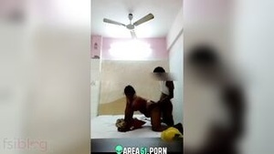 Bhabhi caught in the act in this desi MMS video