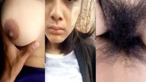 College girl gets it good outdoors in xxx video.