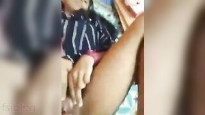 Hardcore Indian porn with a small boobs homemade girl giving blowjob and having cum on face & pussy.