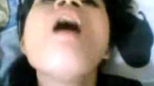 Incestuous sex in the missionary position with a very hot cousin