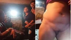 College Indian babe Boudi bathing scene turns into porn flick