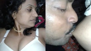 First time homemade video: Marry and boobs of desi bhabhi.