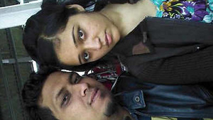 Hot erotic scene with cumshots with an Indian couple