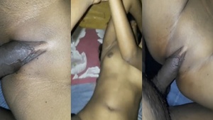 A shy Indian woman shows her sexual fantasies to her partner on camera