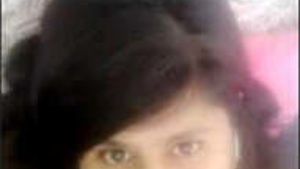 A girl from India during a video call reveals her breast.