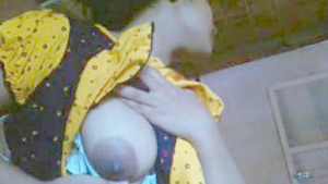 A steamy scene with an Indian bhabhi who exposes her beautiful big boobs.