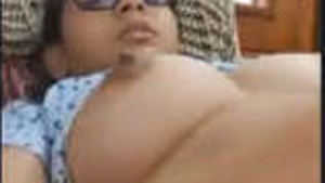 Beautiful wet woman with hairy genitals